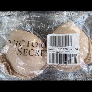 NEW Victoria’s Secret Pink SUPER PUSH UP BRA 32B